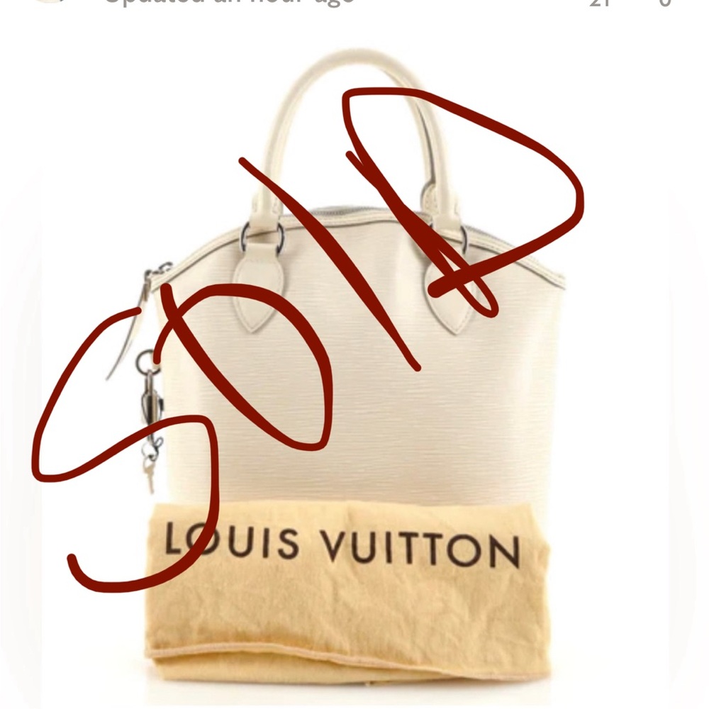 🚨🚨SALE! 6pc. LV Lockit Epi PM bag Sliver lock- 2keys-Dust bag- unbranded chain - Picture 1 of 11
